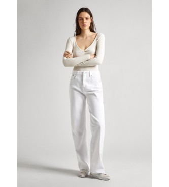 Pepe Jeans Jeans Loose St Hw branco