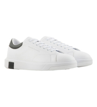 Armani Exchange Zapatillas de Piel Action blanco