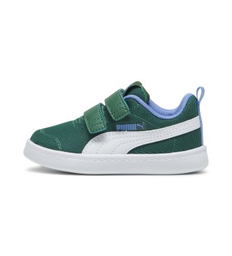 Puma Sneaker Courtflex v2 Mesh verde