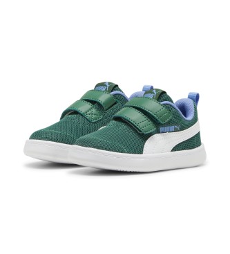 Puma Sneaker Courtflex v2 Mesh verde