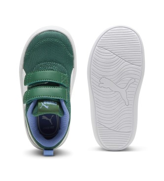 Puma Sneaker Courtflex v2 Mesh verde