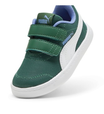 Puma Sneaker Courtflex v2 Mesh verde