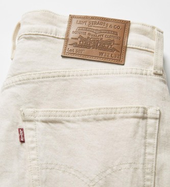 Levi's Jeans 502 Taps toelopend wit