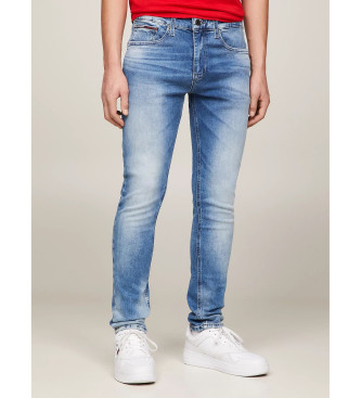 Tommy Jeans Niebieskie jeansy skinny Austin