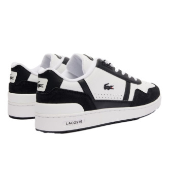 Lacoste Leder T-Clip Sneakers mit Logo schwarz