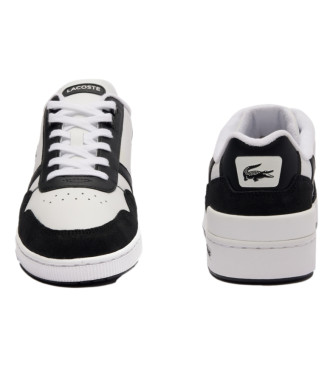 Lacoste Leather T-Clip Sneakers with logo black