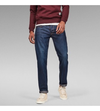G-Star Jeans 3301 Recht Blauw