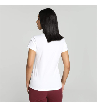 Puma T-shirt Essentials Logo Small white