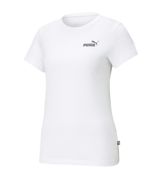 Puma T-shirt Essentials Logo Small vit