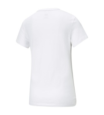 Puma T-shirt Essentials Logo Piccola bianca