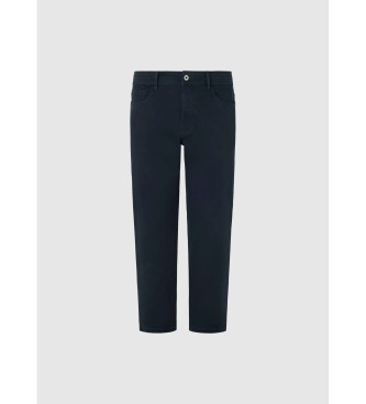 Pepe Jeans Pantaloni slim cinque tasche blu scuro