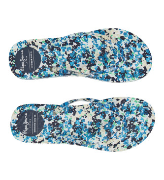 Pepe Jeans Chinelos Rake Flowers azul