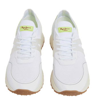 Pepe Jeans Baskets Joy Knit blanches