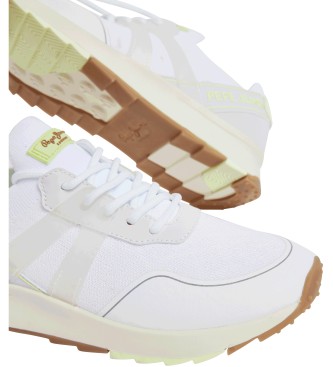 Pepe Jeans Baskets Joy Knit blanches
