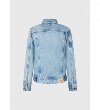 Pepe Jeans Thrift Jacke blau