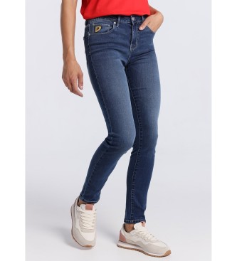 Lois Jeans Jeans: Low rise box - Skinny navy