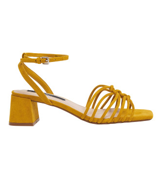 Pepe Jeans Sandals Zoe Colors yellow -Height heel 6cm