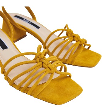 Pepe Jeans Sandals Zoe Colors yellow -Height heel 6cm