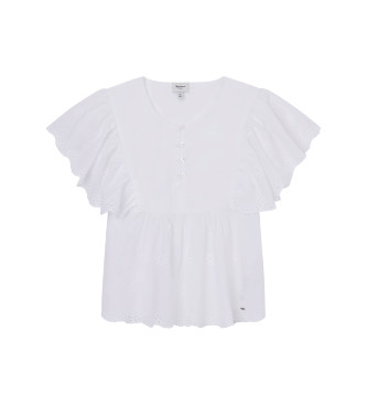 Pepe Jeans Blouse Omaira wit