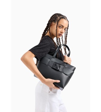 Armani Exchange Black shopping bag