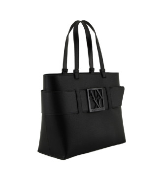 Armani Exchange Black shopping bag