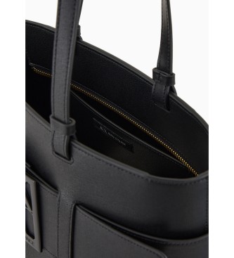 Armani Exchange Black shopping bag