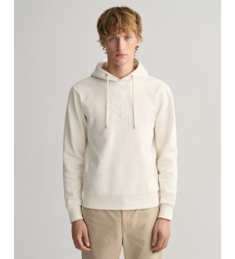 Gant Felpa beige Archive tono su tono