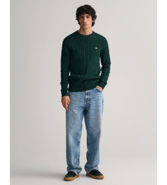 Gant Green crew neck jumper