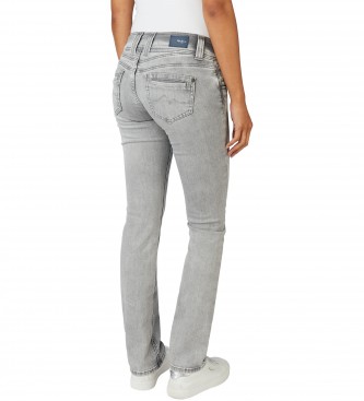 Pepe Jeans Jean Gen Fit Regular vita media grigio