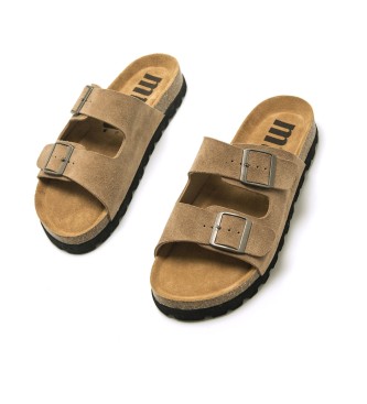 Mustang Adam Leather Sandals brown