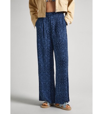 Pepe Jeans Colette broek marineprint