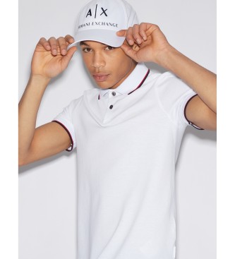 Armani Exchange Polo Block blanc