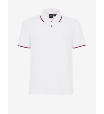 Armani Exchange Polo Block biały