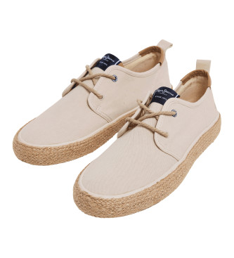 Pepe Jeans Port Tourist beige sportschoenen