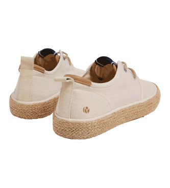 Pepe Jeans Port Tourist beige sportschoenen