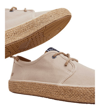 Pepe Jeans Port Tourist beige sneakers