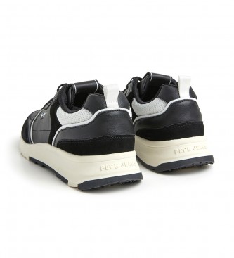 Pepe Jeans Joy lder sneakers svart