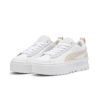 Puma Mayze Mix Lder Sneakers hvid