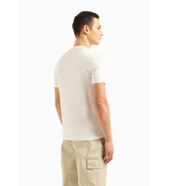 Armani Exchange Camiseta New Milano blanco