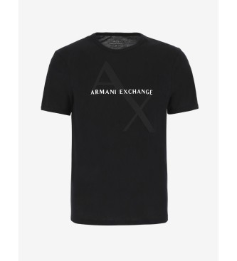 Armani Exchange Koszulka Ax czarna