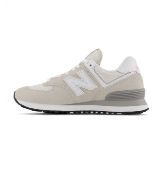 New Balance Leder Turnschuhe 574 Core beige