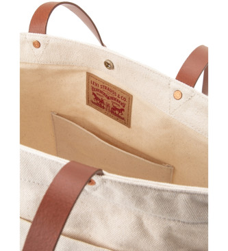 Levi's All Heritage beige tote bag