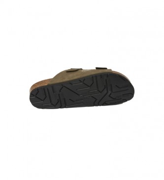 Pepe Jeans Bio Leather Sandals green