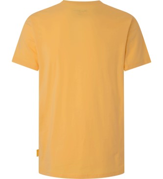 Pepe Jeans Camiseta Ronson amarillo