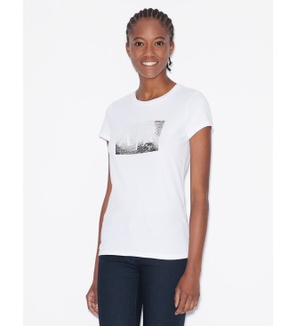 Armani Exchange Kurzarm-T-Shirt wei