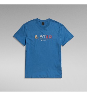 G-Star T-shirt Blu Multi Logo