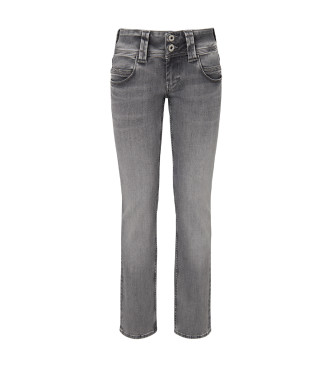 Pepe Jeans Grijze Slim Jeans