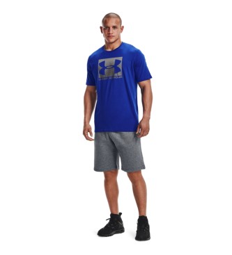 Under Armour Camiseta de manga corta UA Boxed Sportstyle azul