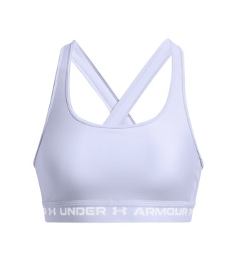 Under Armour Reggiseno sportivo a supporto medio Crossback Lilac Armor