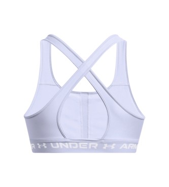 Under Armour Reggiseno sportivo a supporto medio Crossback Lilac Armor